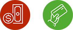 bargeldlos zahlen icon